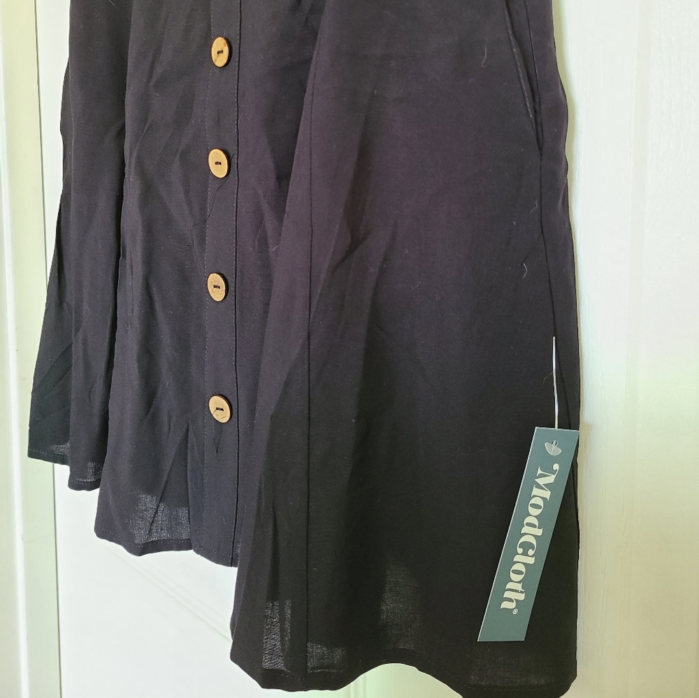 Modcloth black skirt M NWT